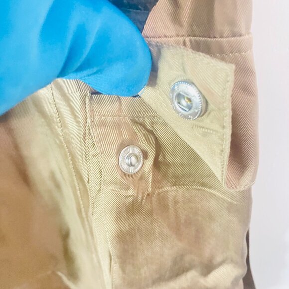 Cinq à Sept “Tous Les Jours” Satin Cargo Pants – Beige, Size L, Made in China - Picture 9 of 17